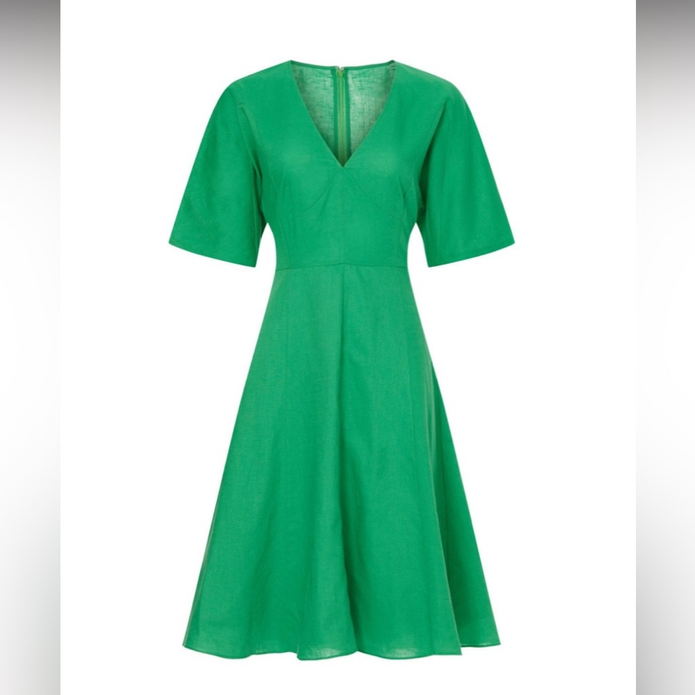 Chic Green Midi Dress